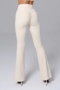 Haven Flare Leggings - Cream