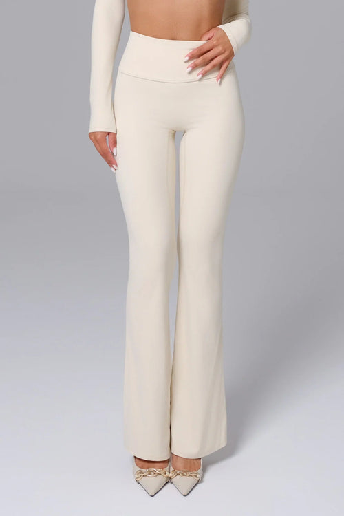 Calça Flare Haven - Off White