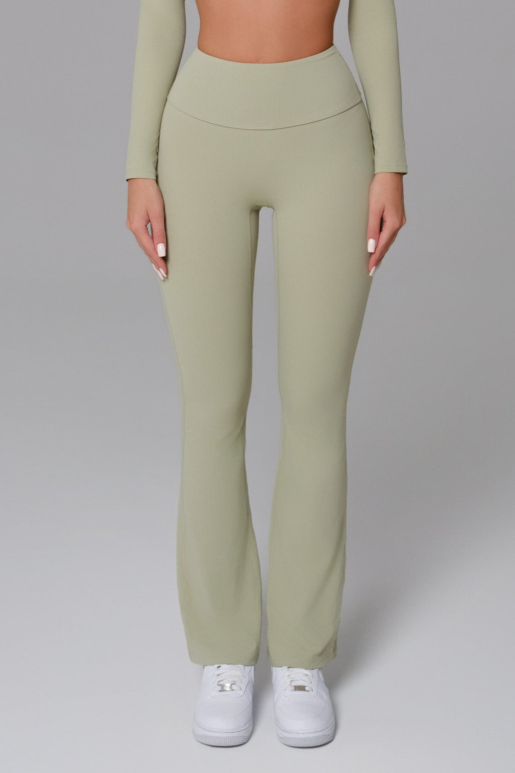 Haven Flare Leggings - Pistachio