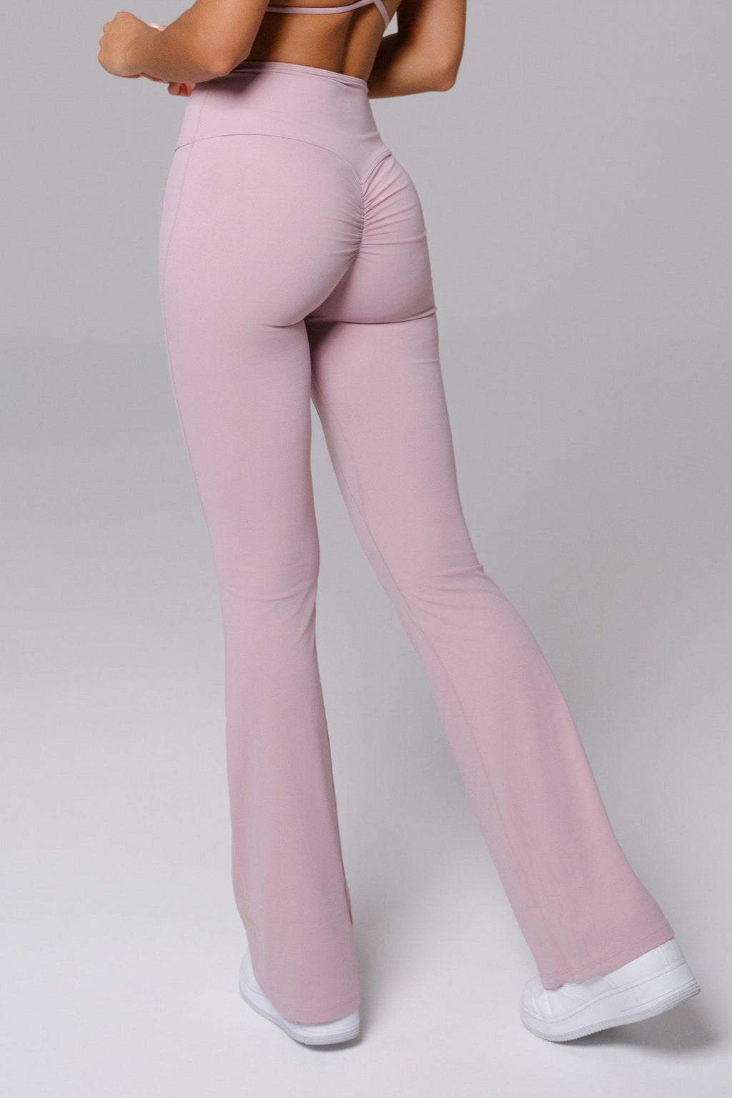 Haven Flare Leggings - Rose Quartz