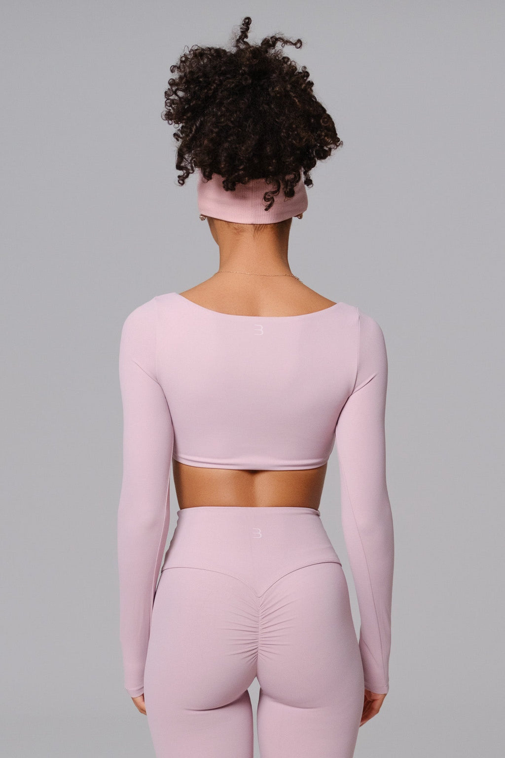 Haven Crop Top - Rose Quartz