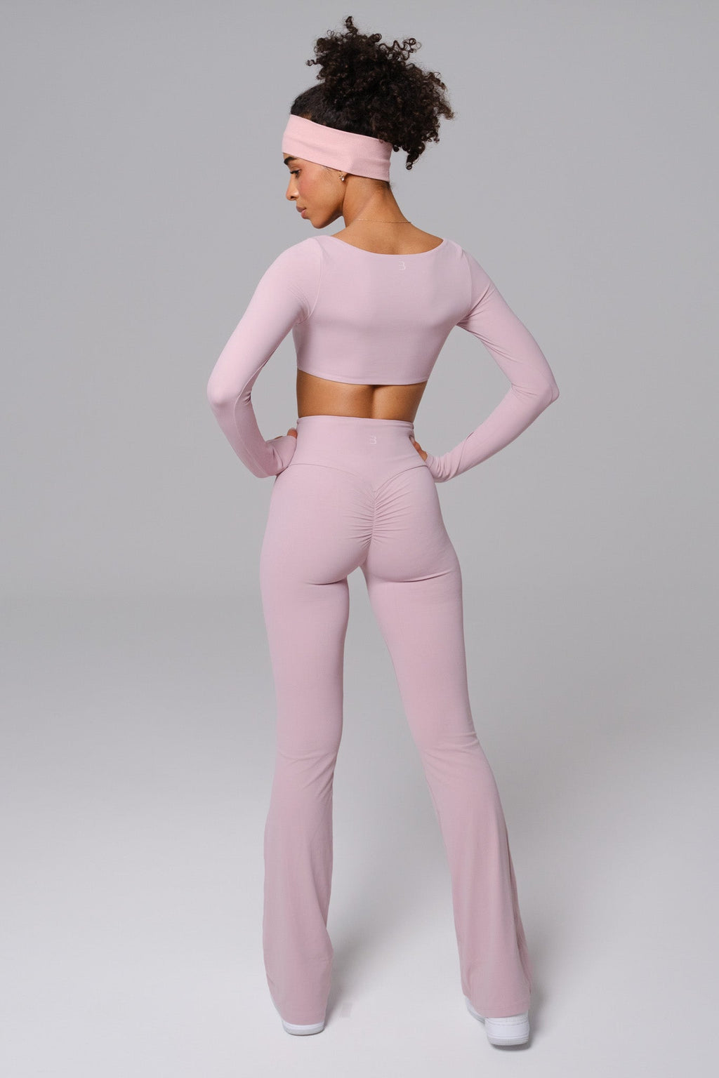 Haven Crop Top - Rose Quartz