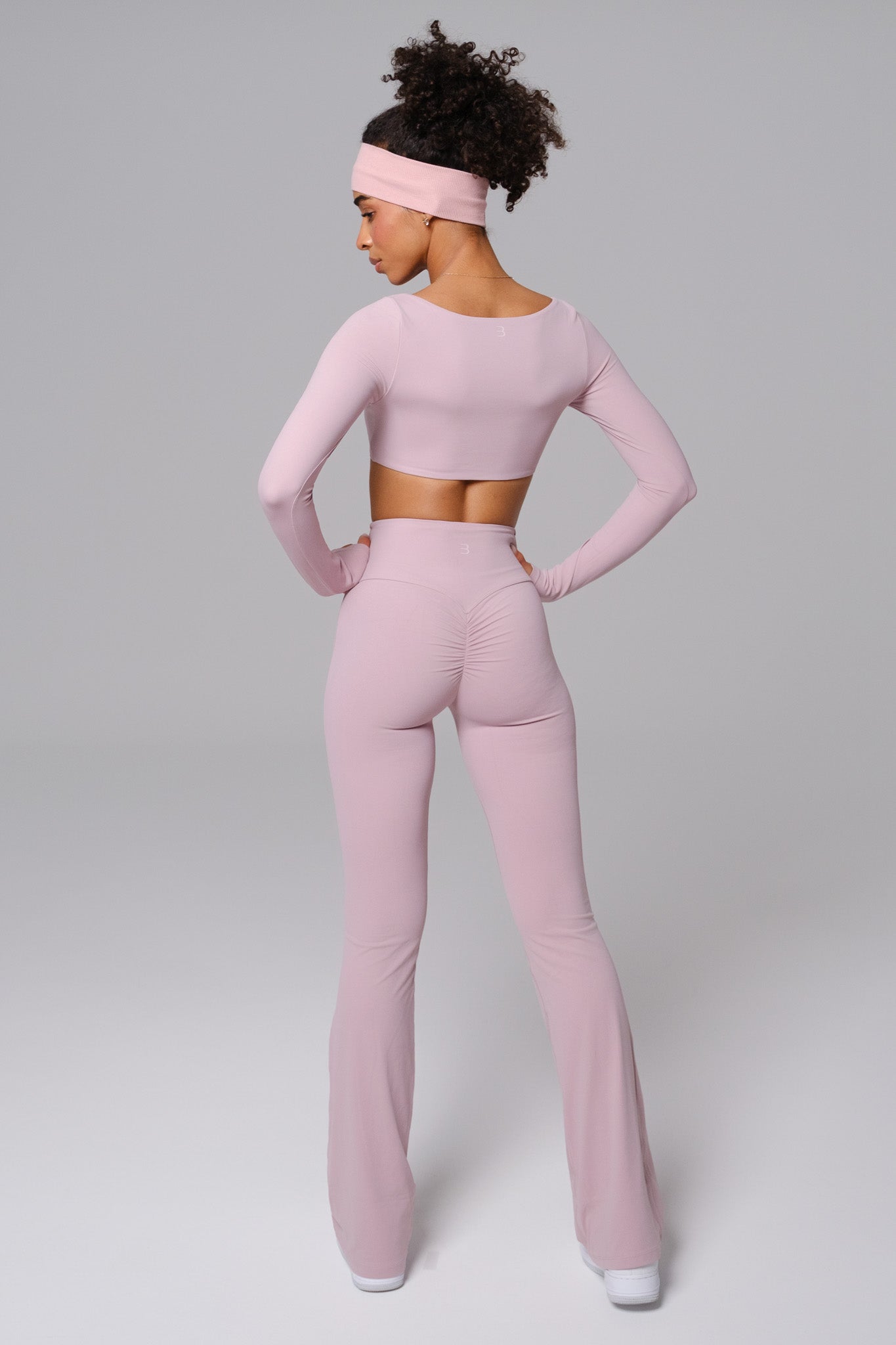 Haven Crop Top - Rose Quartz