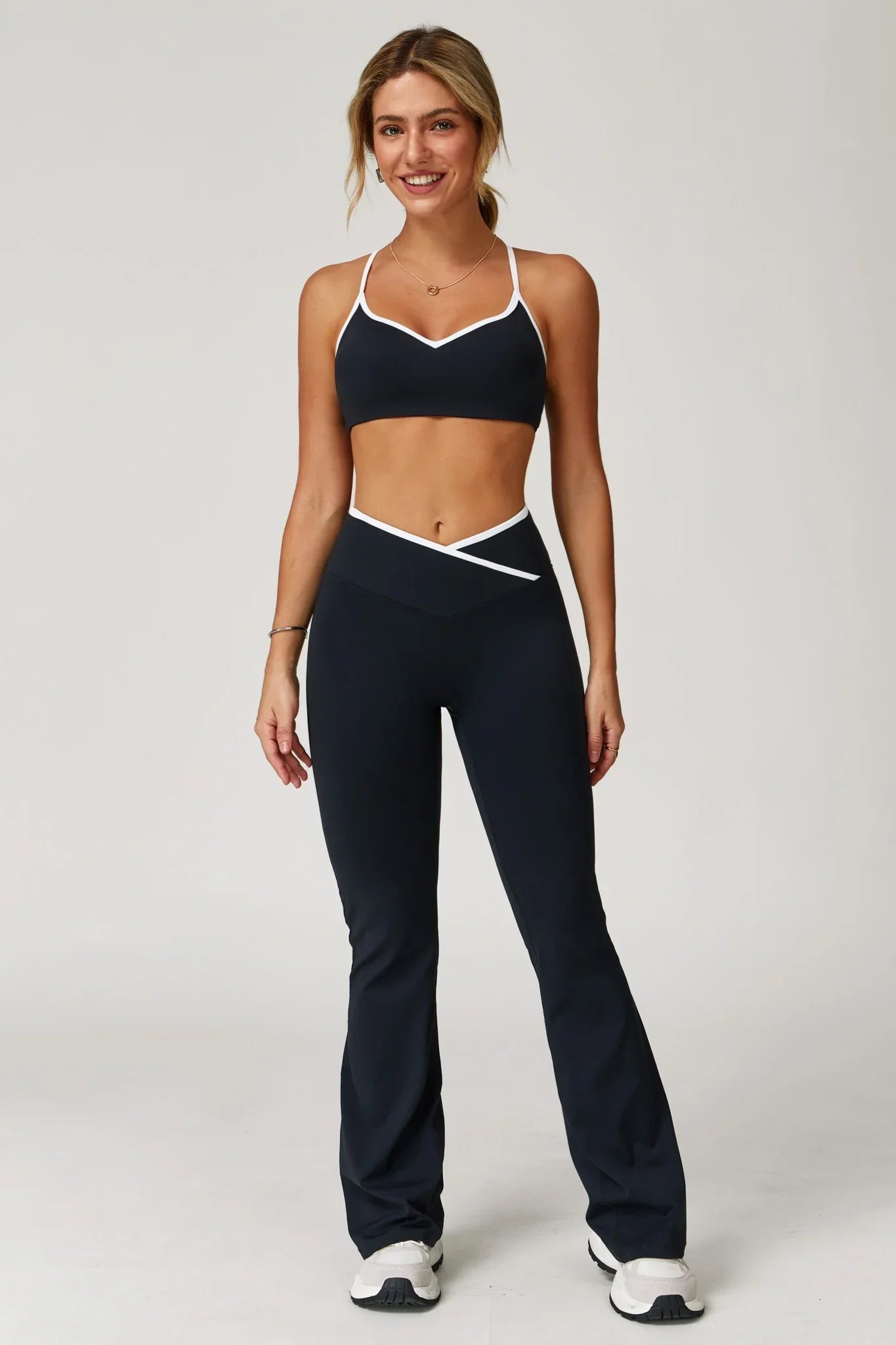 Isabelle Flare Leggings - Black (FINAL SALE)