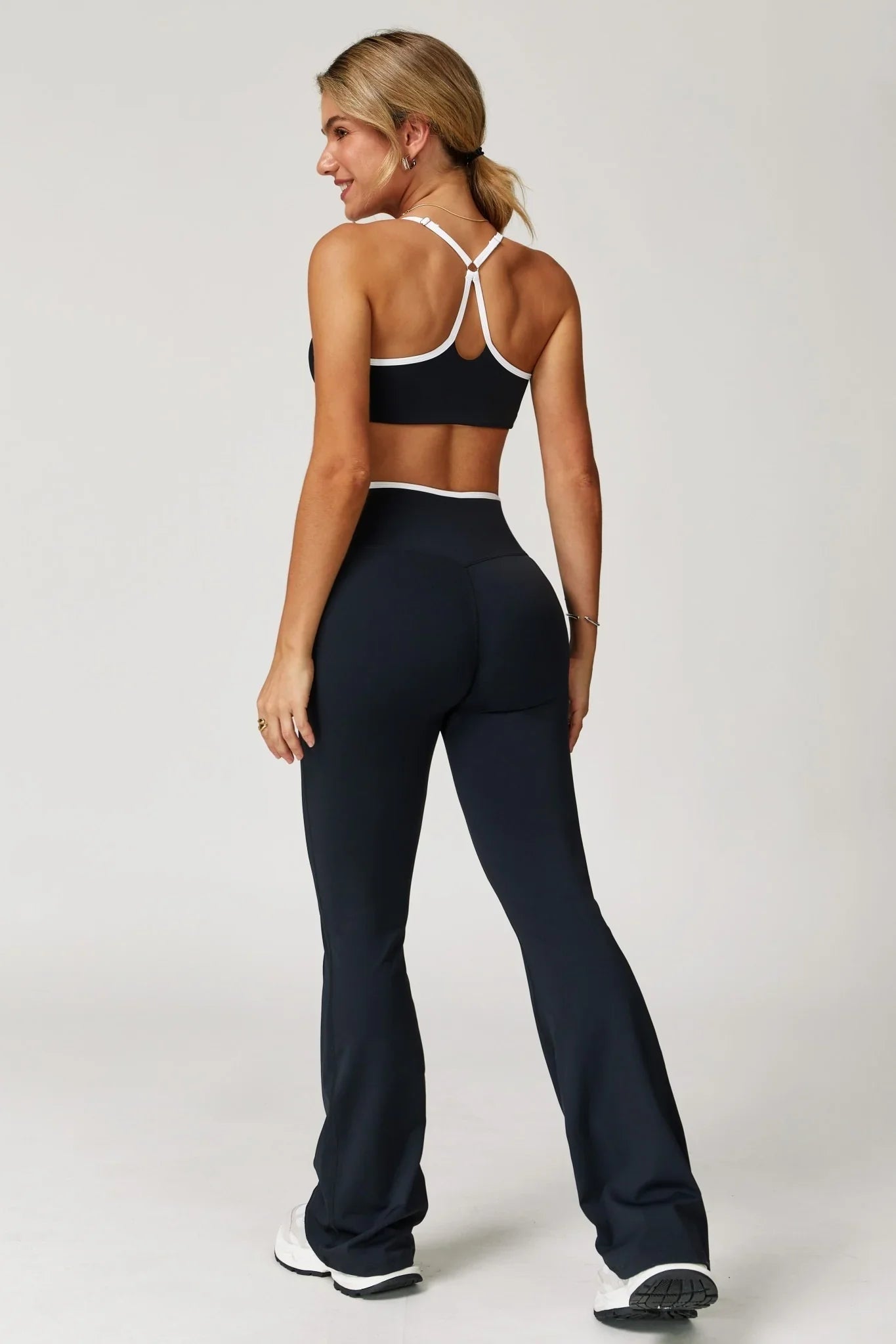 Isabelle Flare Leggings - Black (FINAL SALE)
