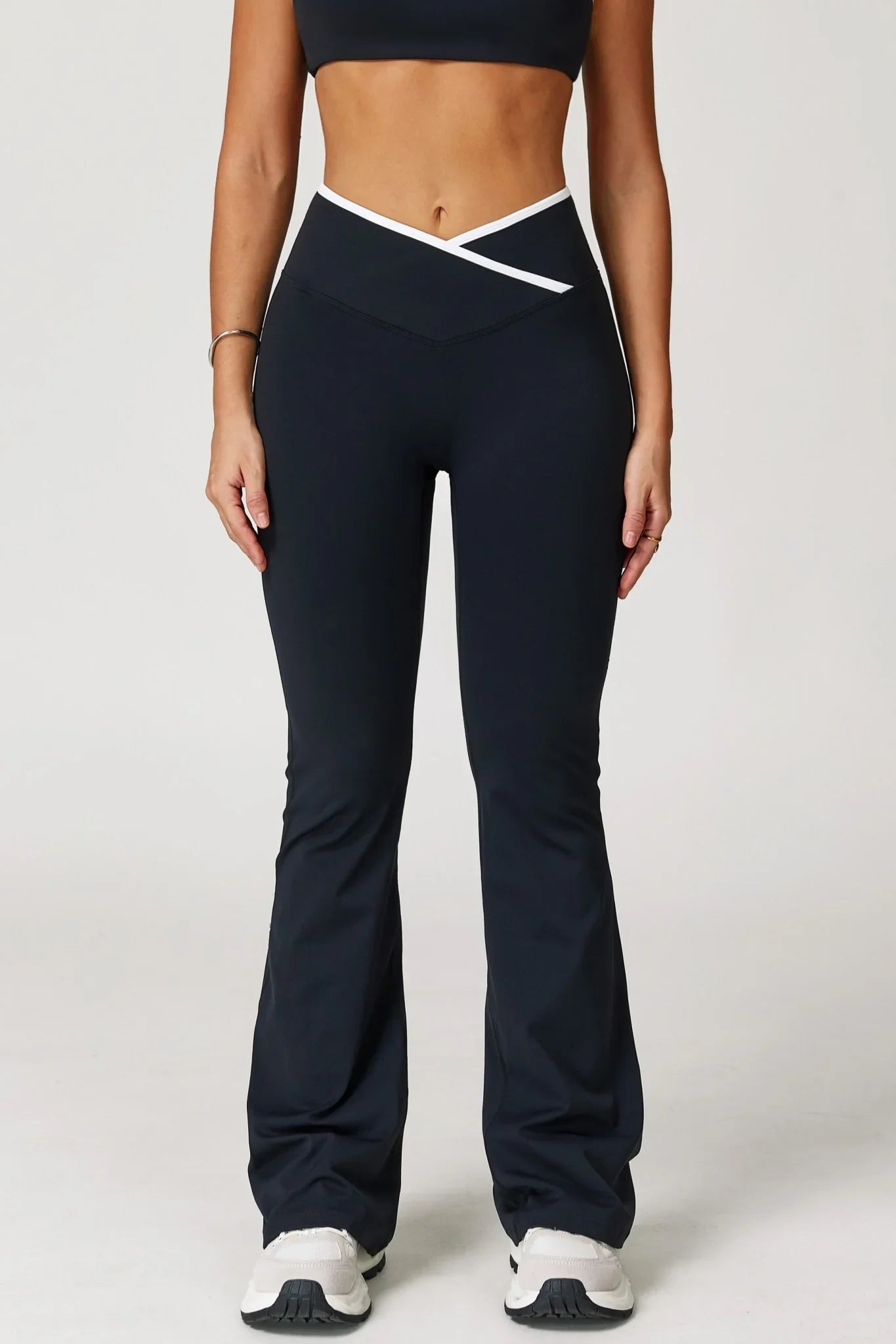 Isabelle Flare Leggings - Black (FINAL SALE)