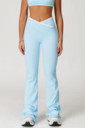 Isabelle Flare Leggings - Mist Blue (FINAL SALE)