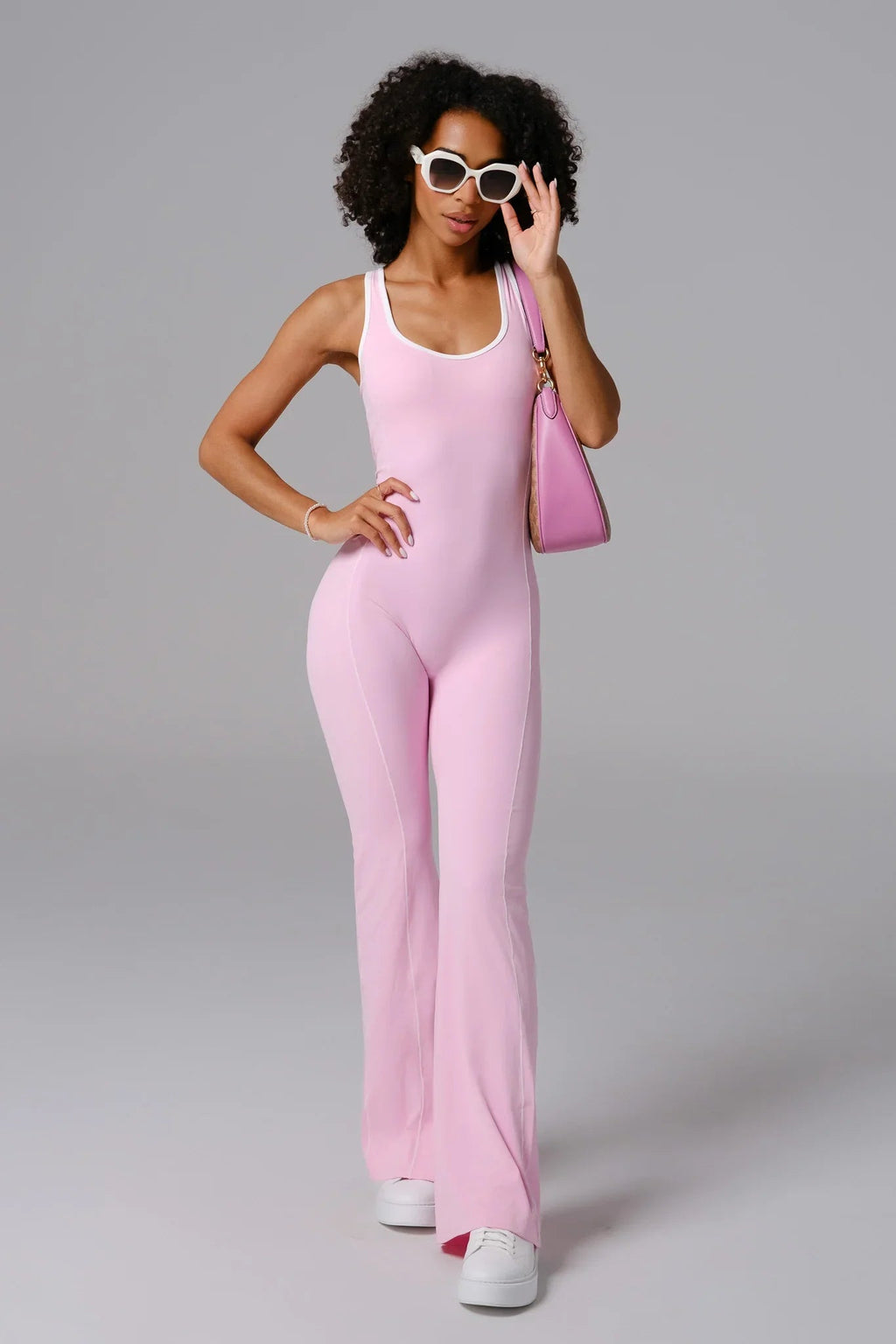 Maddie Jumpsuit - Pink