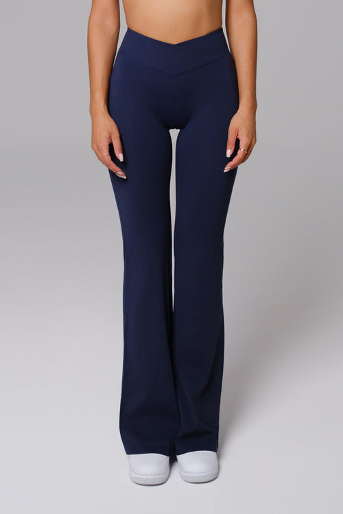 Calça Flare Maeva - Azul Marinho
