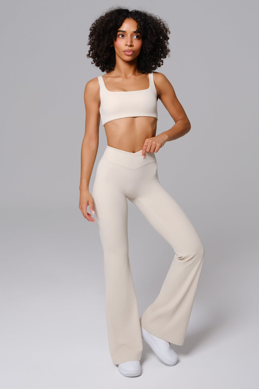 Calça Flare Maeva - Off White