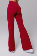 Calça Flare Maeva - Vermelha