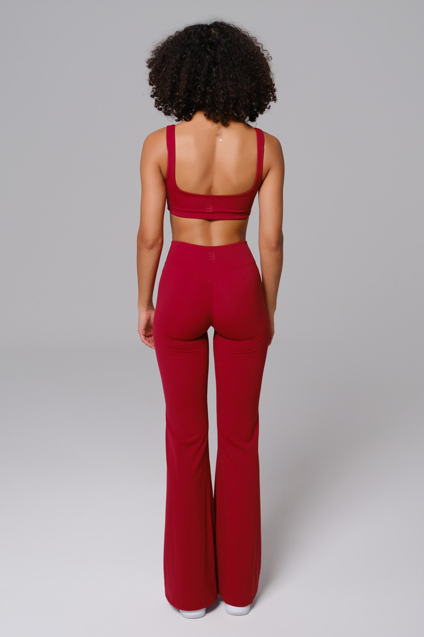 Calça Flare Maeva - Vermelha