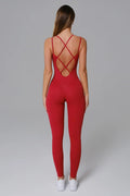 Marcella Jumpsuit - Ember Red