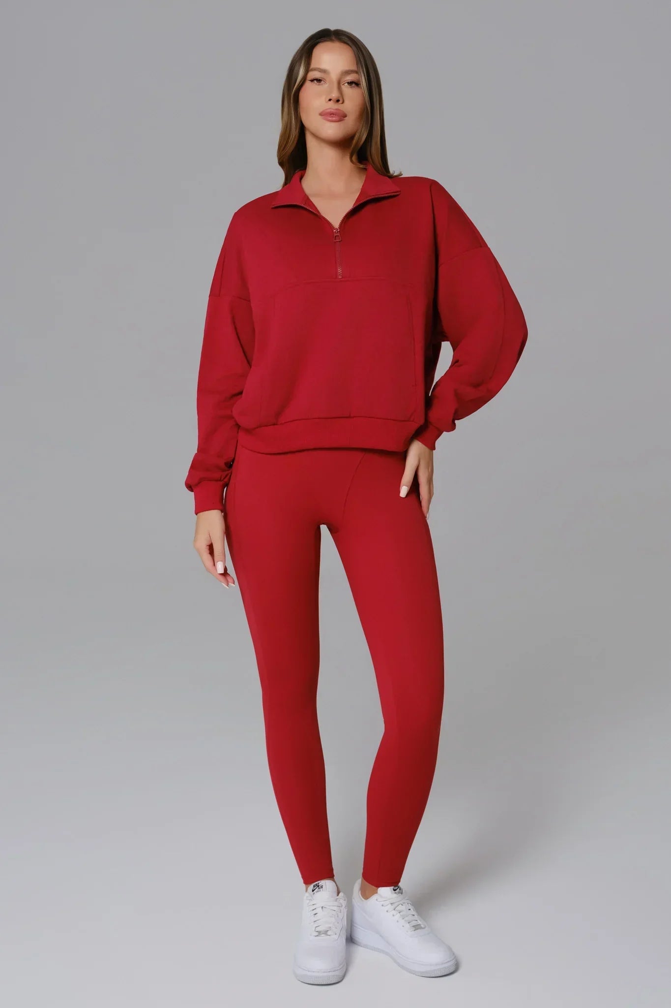 Marcella Jumpsuit - Ember Red