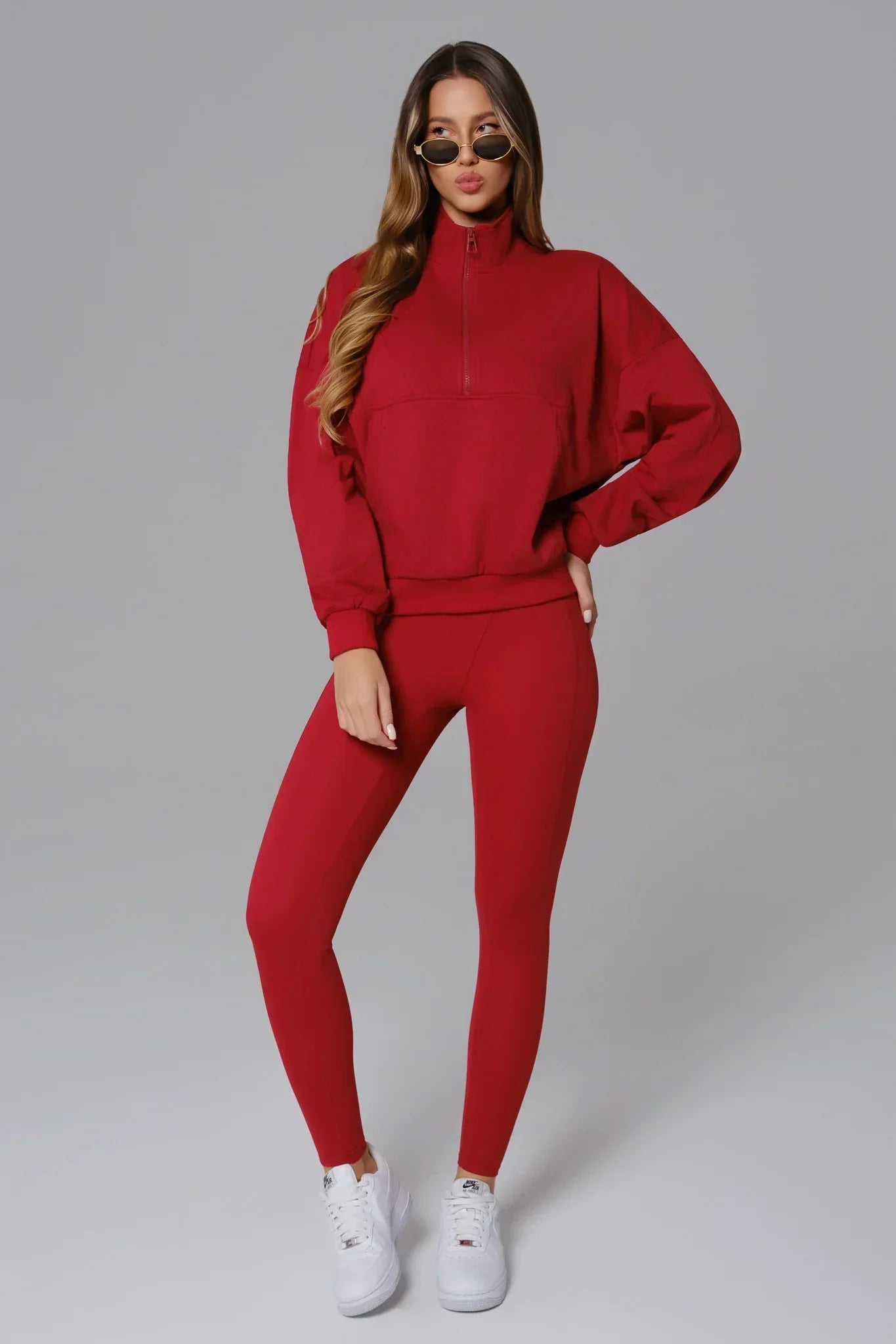 Marcella Jumpsuit - Ember Red