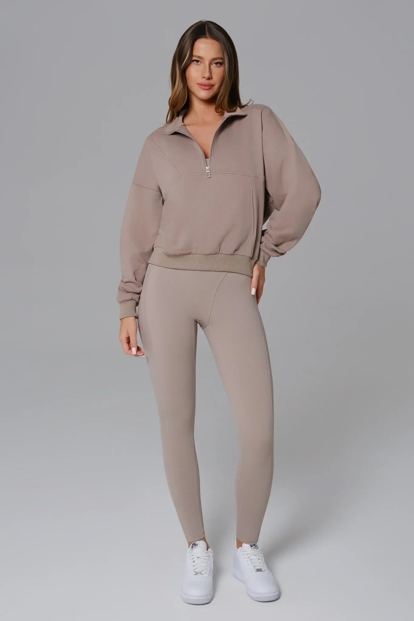 Marcella Jumpsuit - Greige