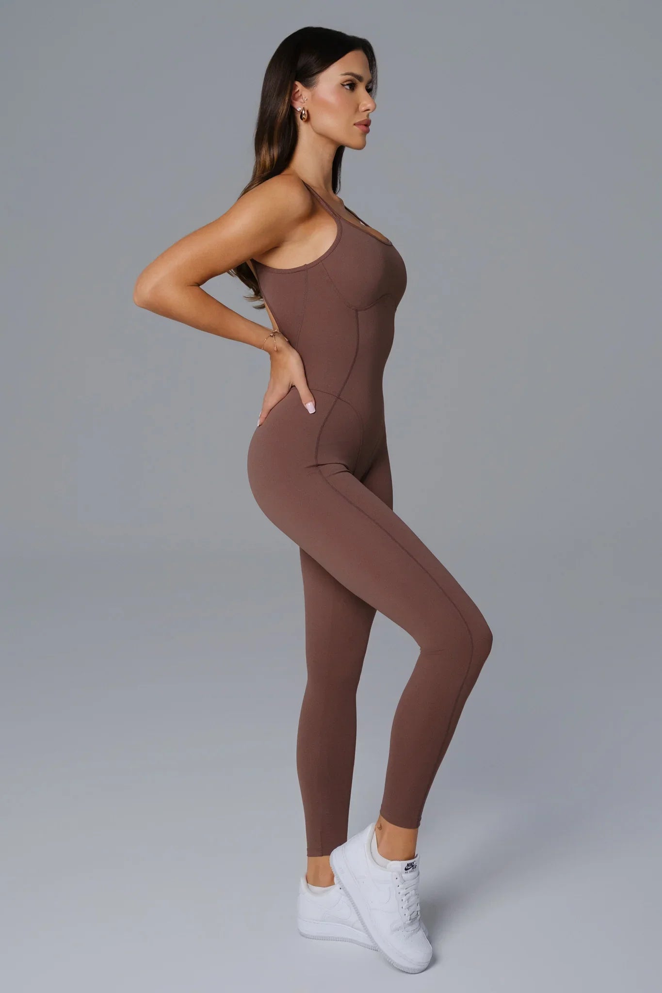 Marcella Jumpsuit - Umber