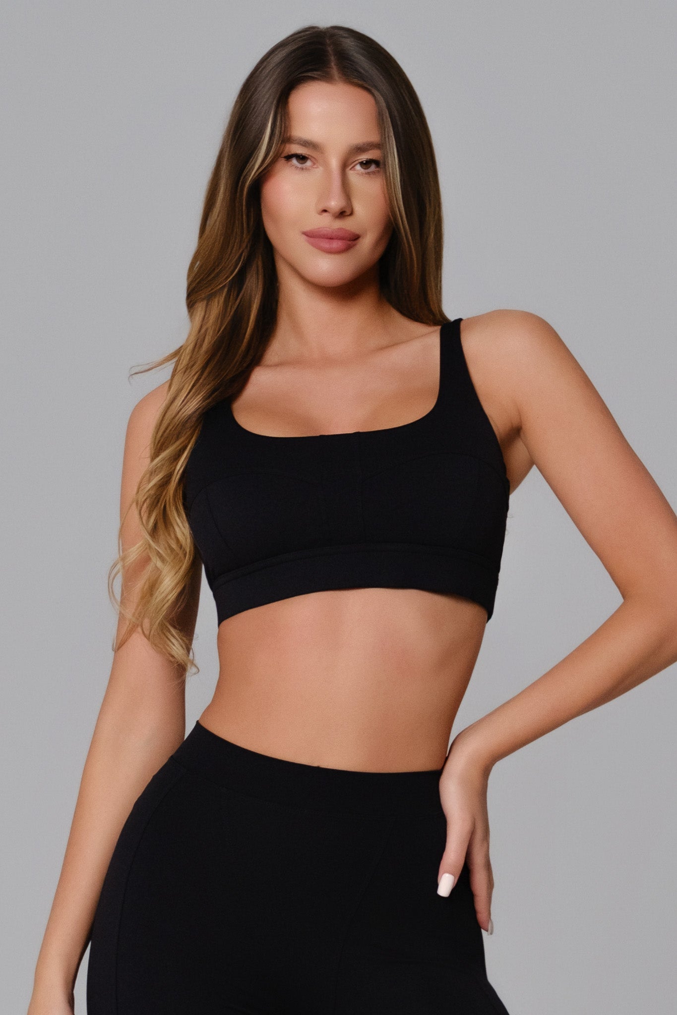 Marcella Sports Bra - Black (FINAL SALE)