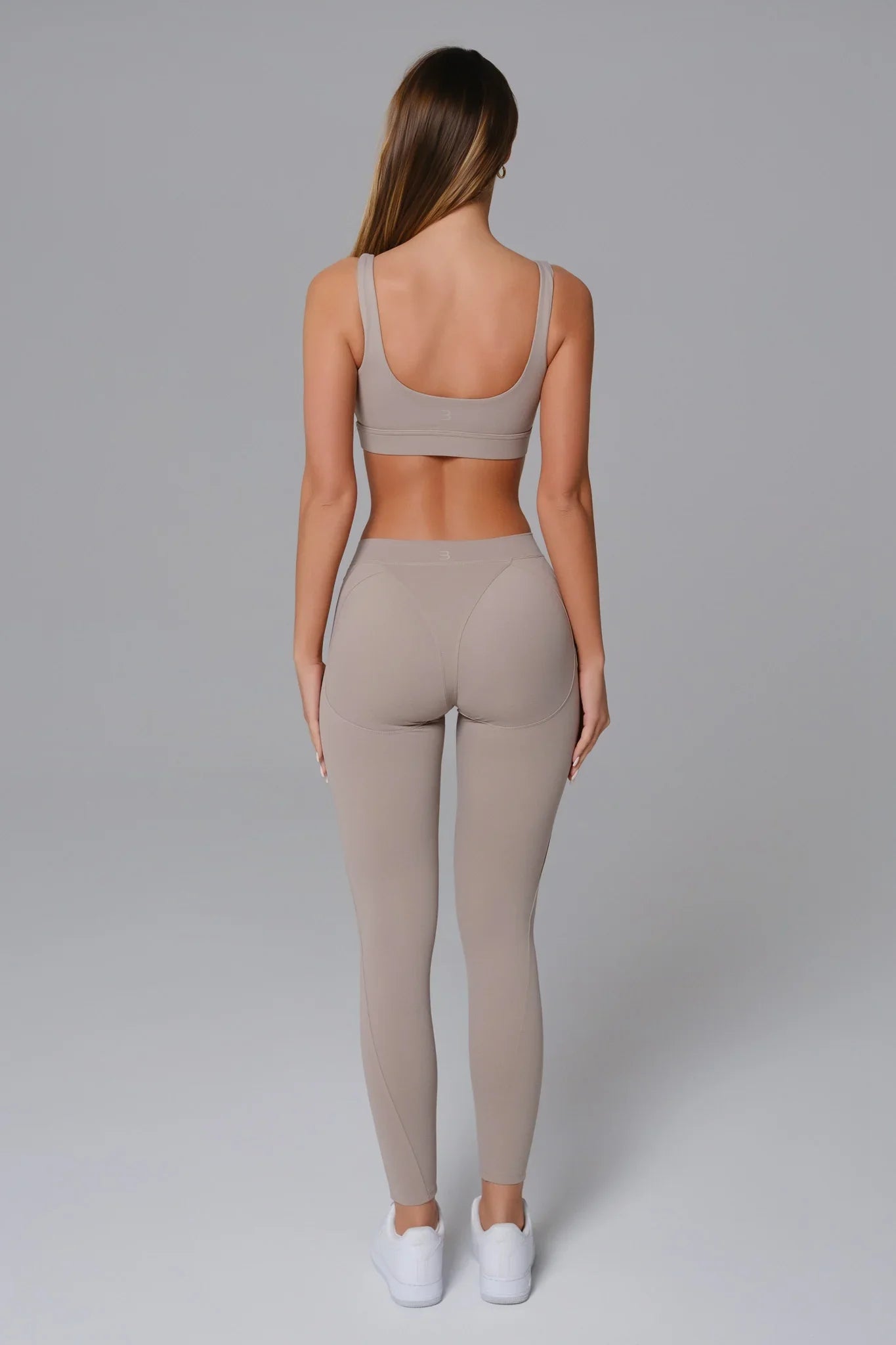 Marcella Sports Bra - Greige (FINAL SALE)