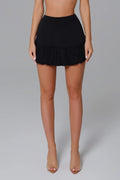 Maxine Mini Skirt - Black (FINAL SALE)