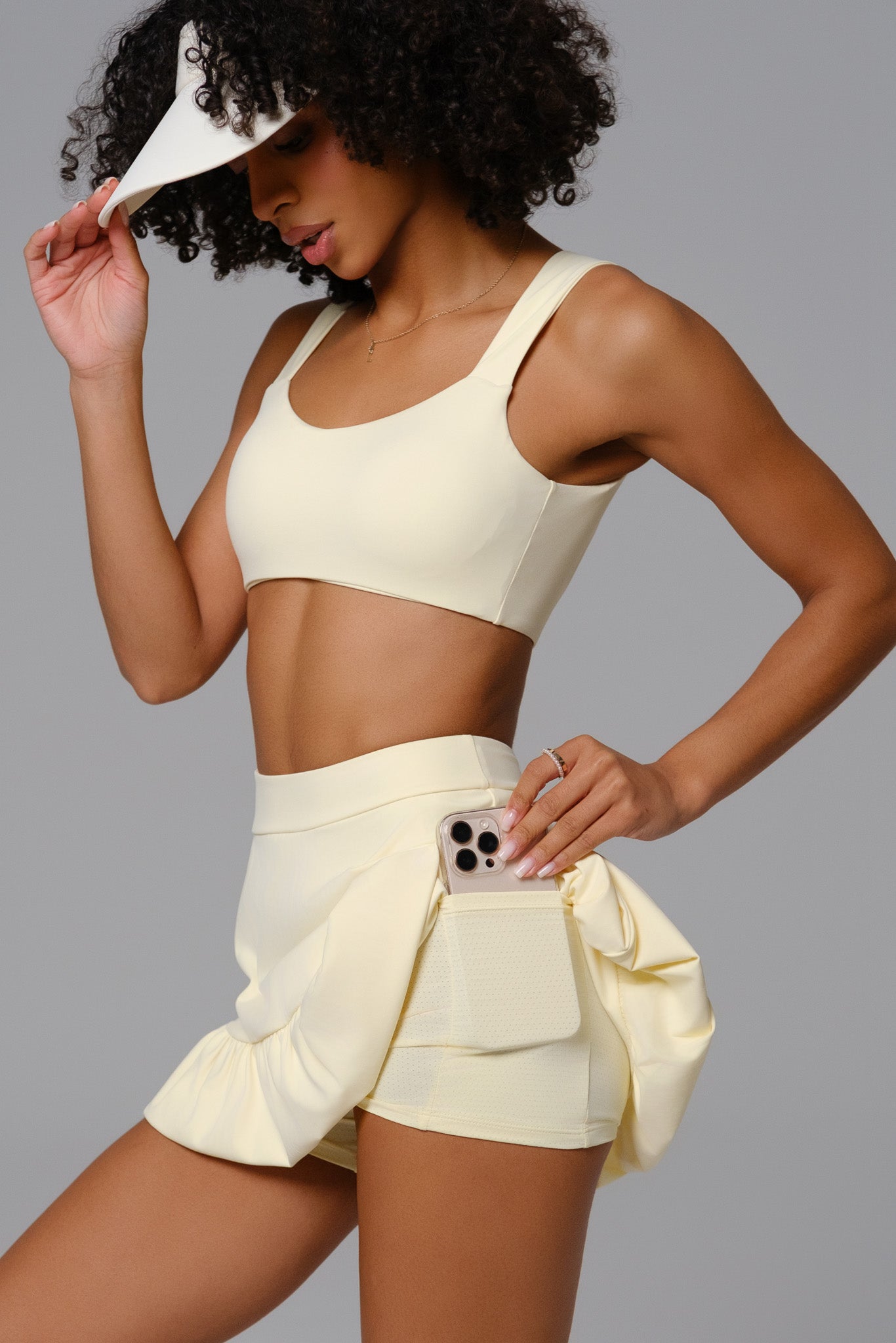 Maxine Mini Skirt - Vanilla (FINAL SALE)