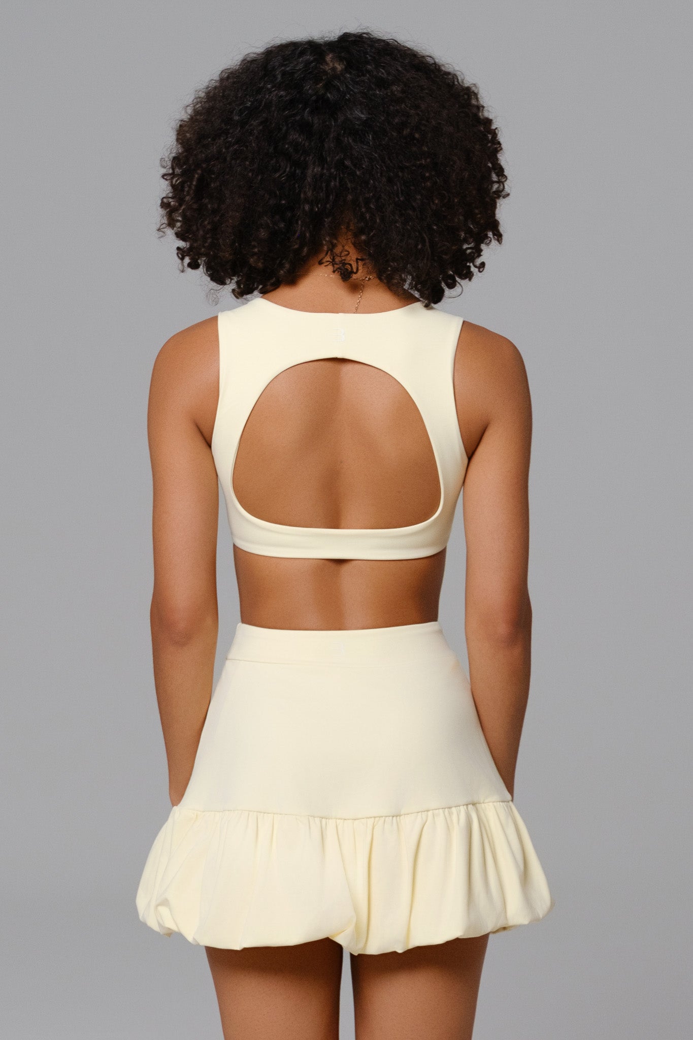 Maxine Mini Skirt - Vanilla (FINAL SALE)