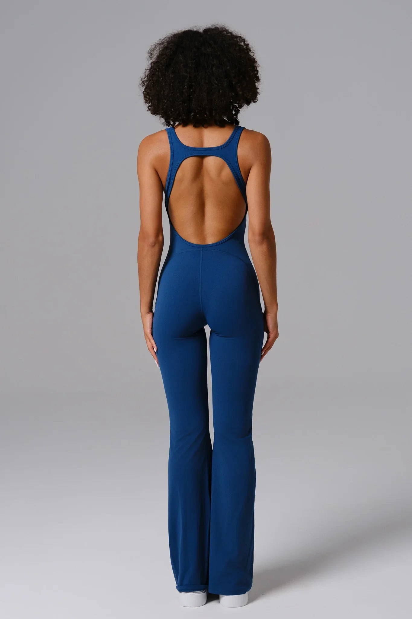 Maya Jumpsuit - Peacock Blue (FINAL SALE)