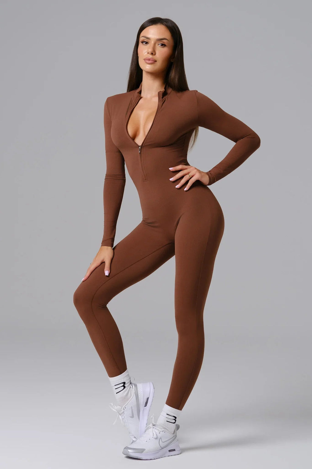 Mia Jumpsuit - Cocoa