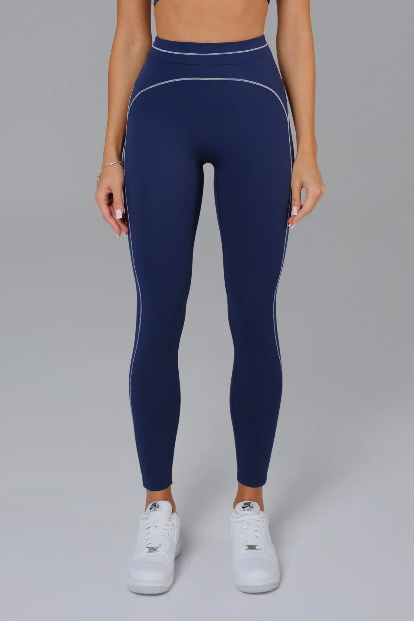 Nadine Leggings - Azure Blue