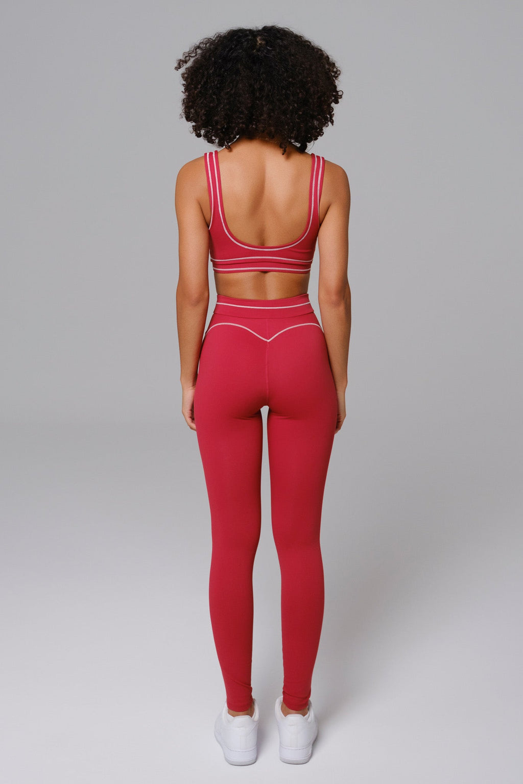 Conjunto Nadine Leggings - Rosa Cranberry