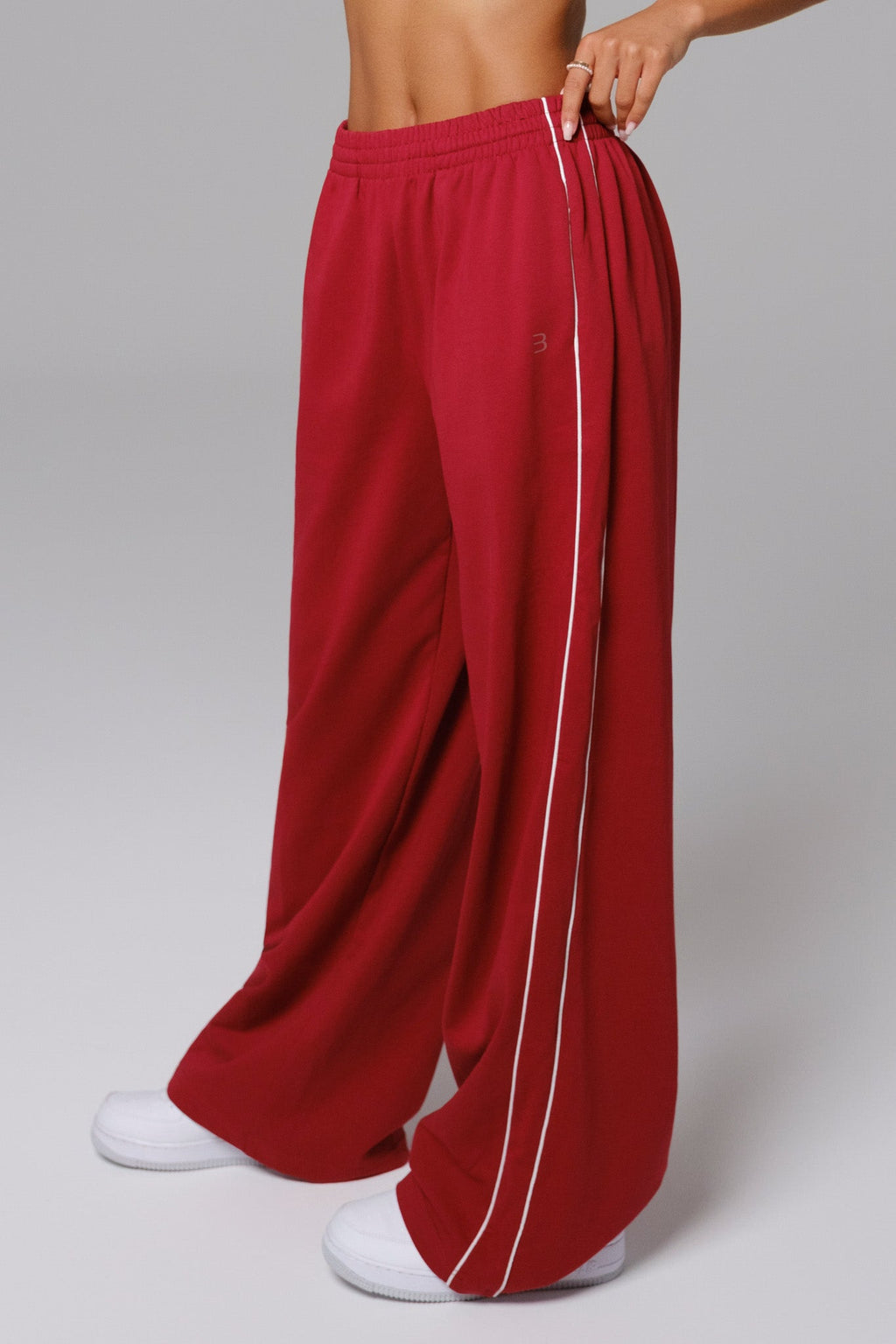 Conjunto Nadine Moletom - Rosa Cranberry