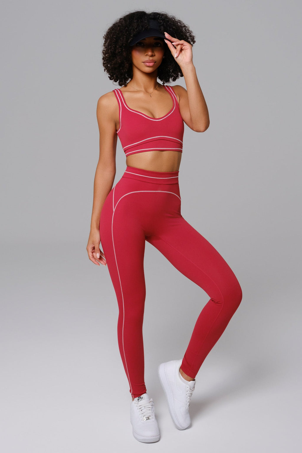Conjunto Nadine Leggings - Rosa Cranberry