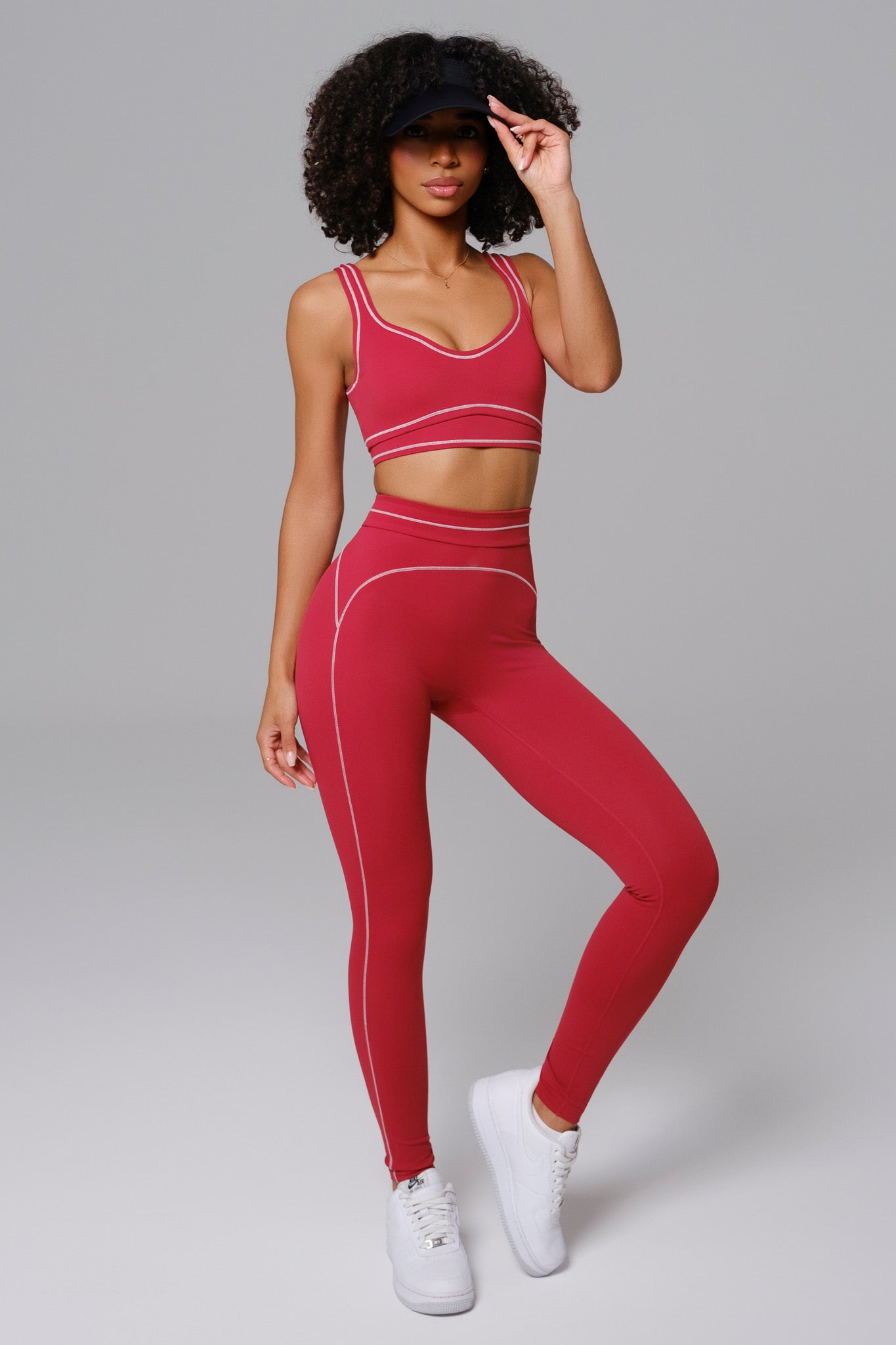 Conjunto Nadine Leggings - Rosa Cranberry