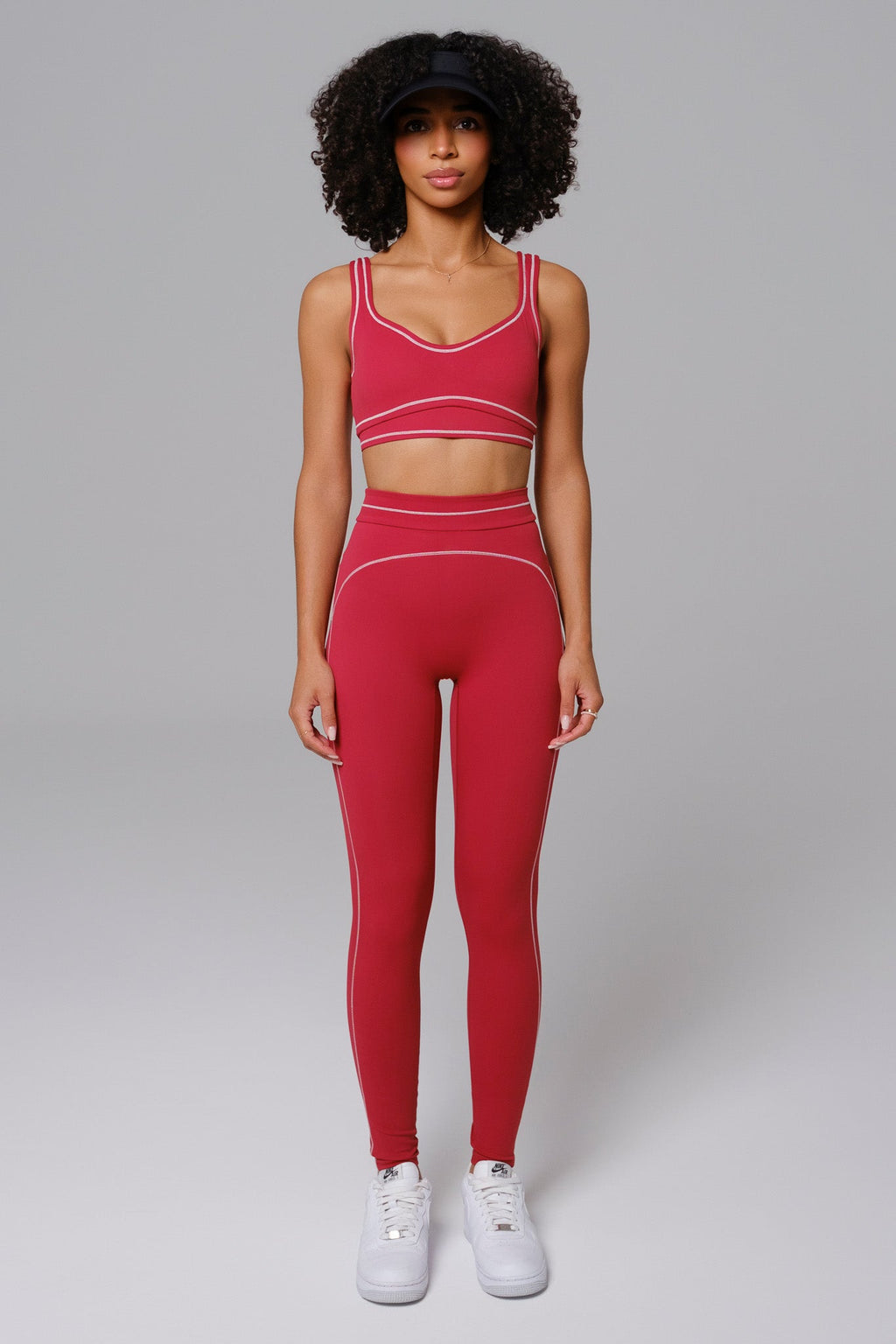 Conjunto Nadine Leggings - Rosa Cranberry
