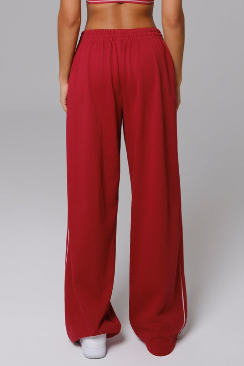 Calça de Moletom Nadine - Cranberry