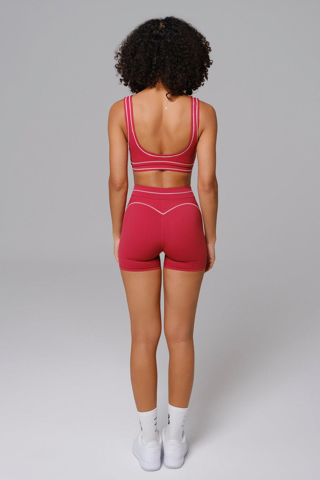 Conjunto Nadine Shorts - Vermelho Cereja