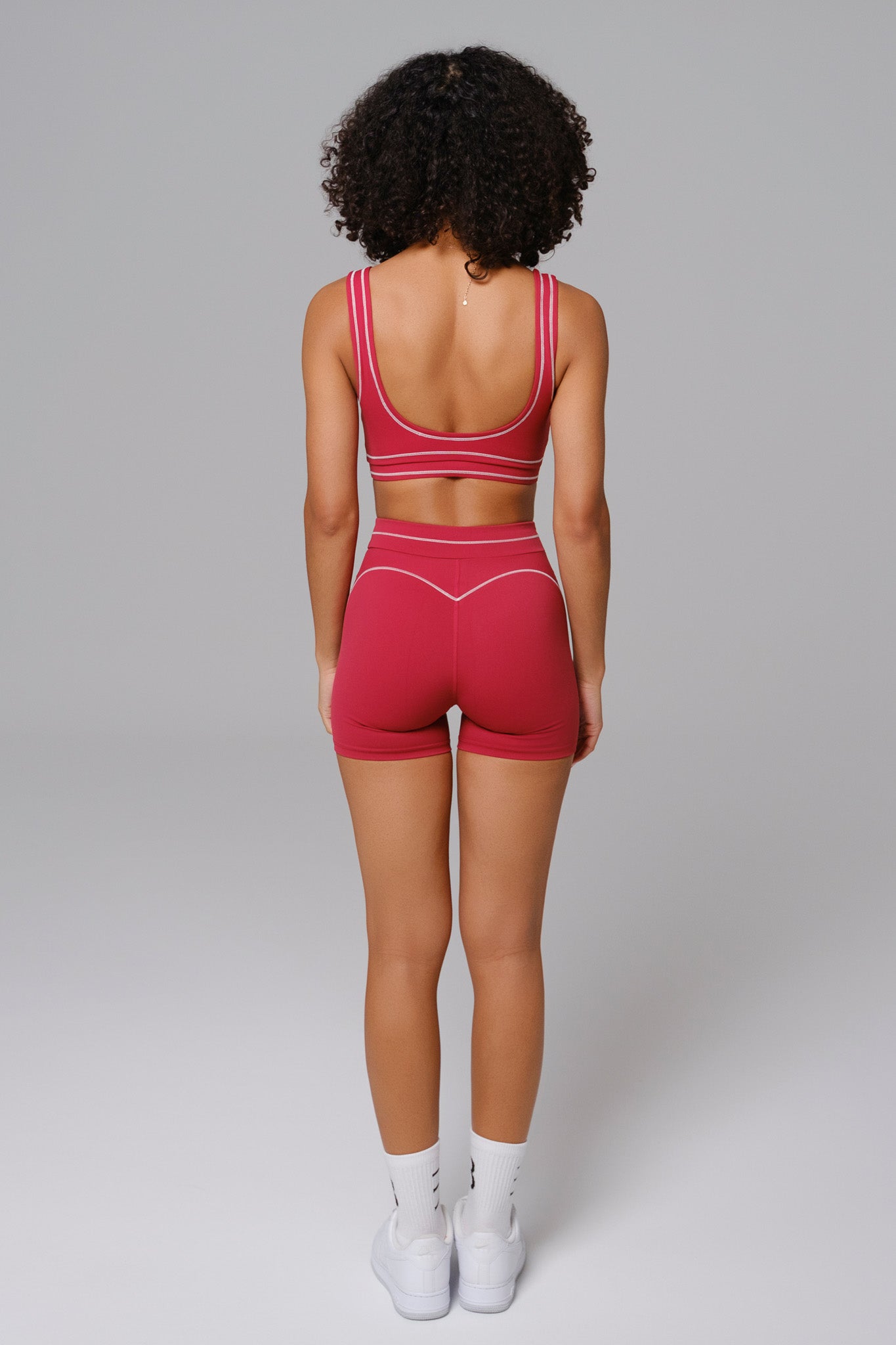 Conjunto Nadine Shorts - Vermelho Cereja