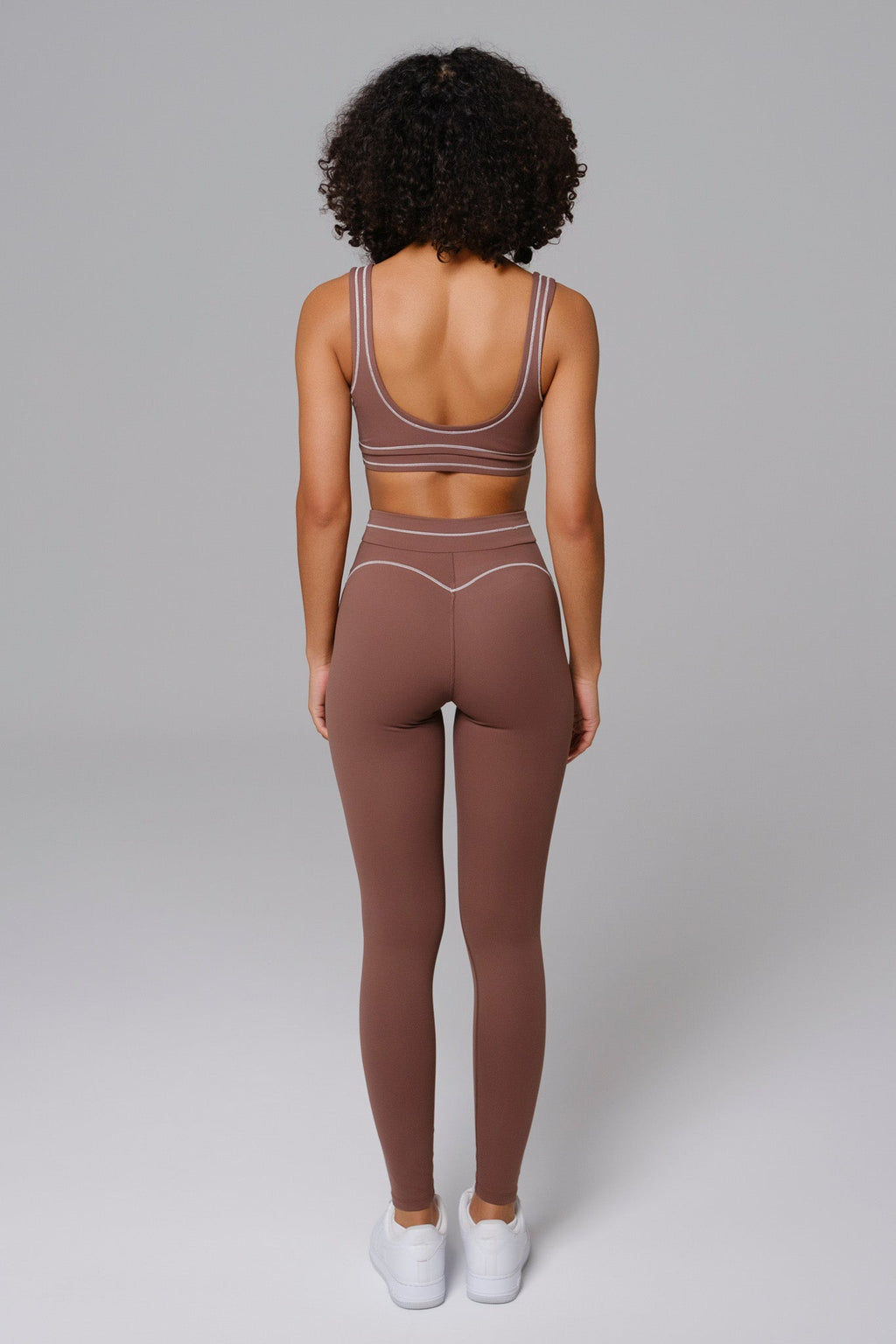 Conjunto Nadine Leggings - Marrom
