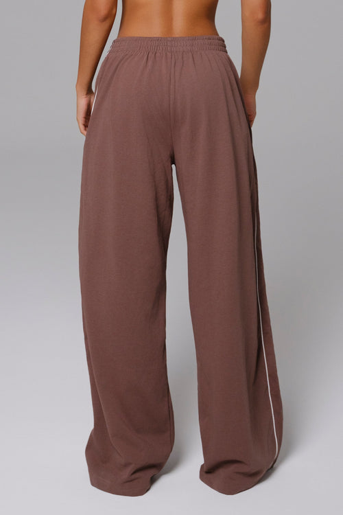 Calça de Moletom Nadine - Marrom