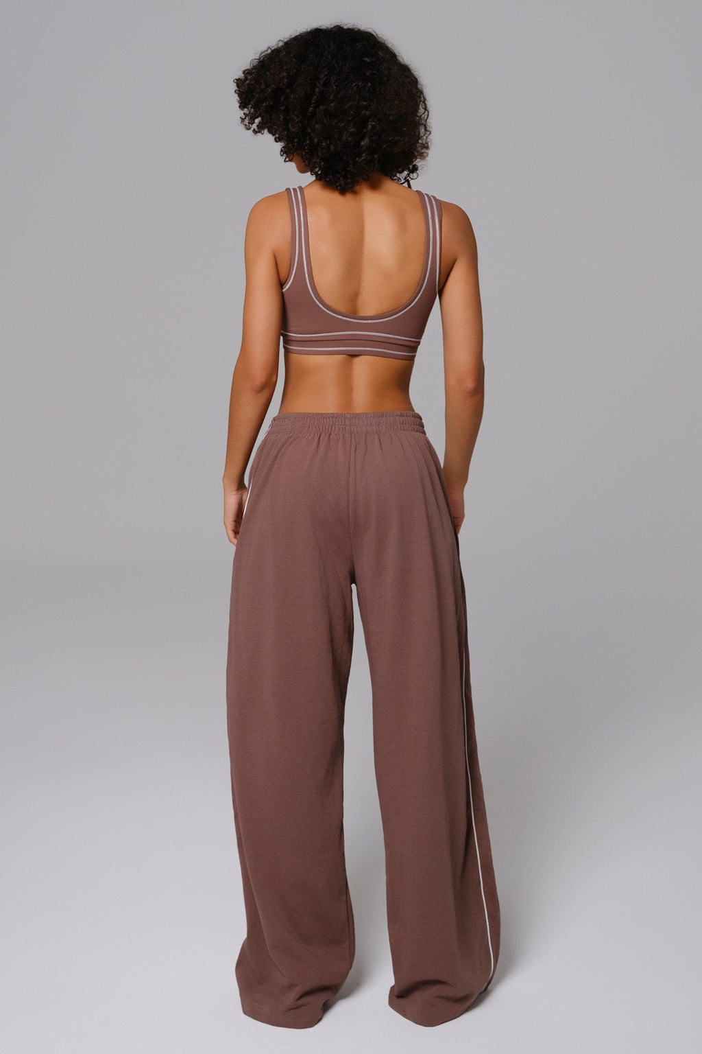 Conjunto Nadine Moletom - Marrom