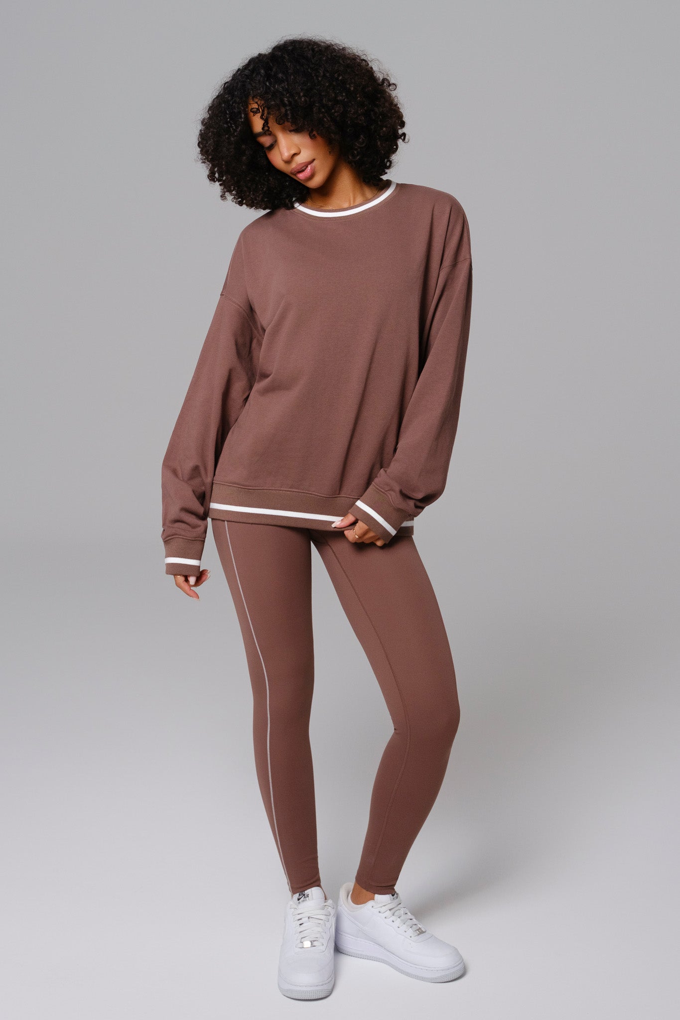 Nadine Leggings - Soft Chestnut