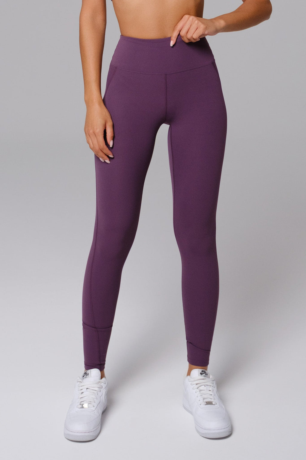 Nicole Leggings - Aubergine