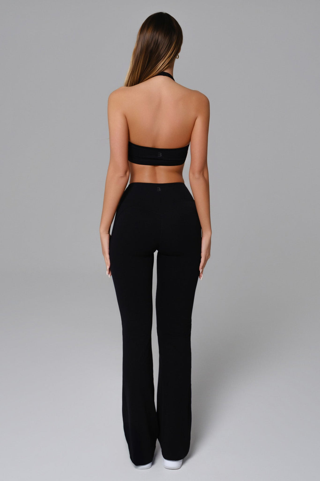 Nicole Flare Leggings - Black