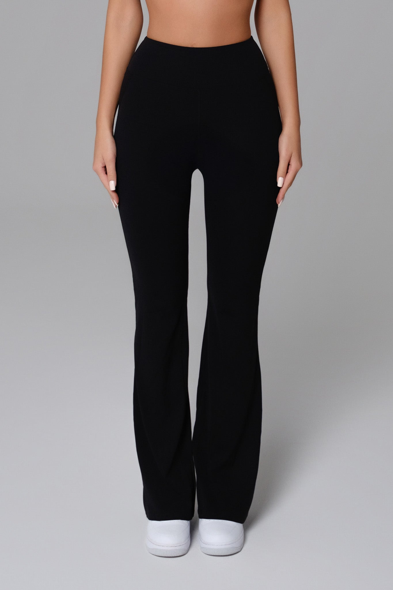 Nicole Flare Leggings - Black