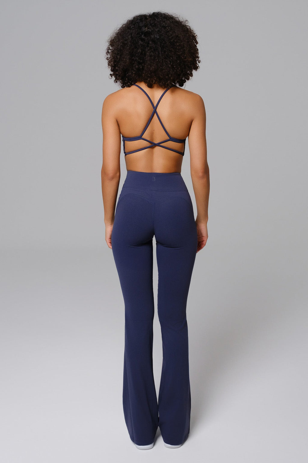 Nicole Flare Leggings - Obsidian Blue