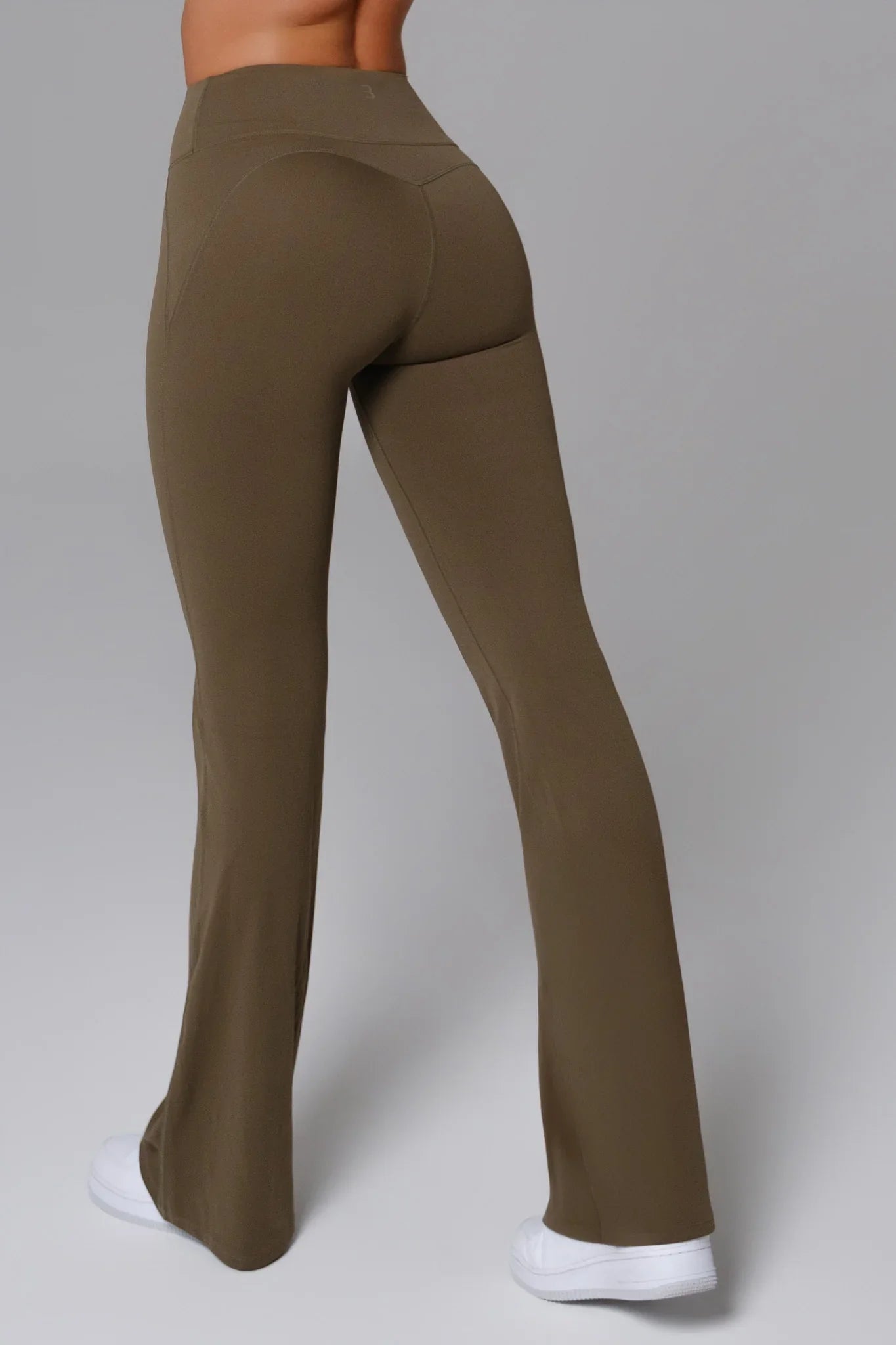 Nicole Flare Leggings - Sagewood