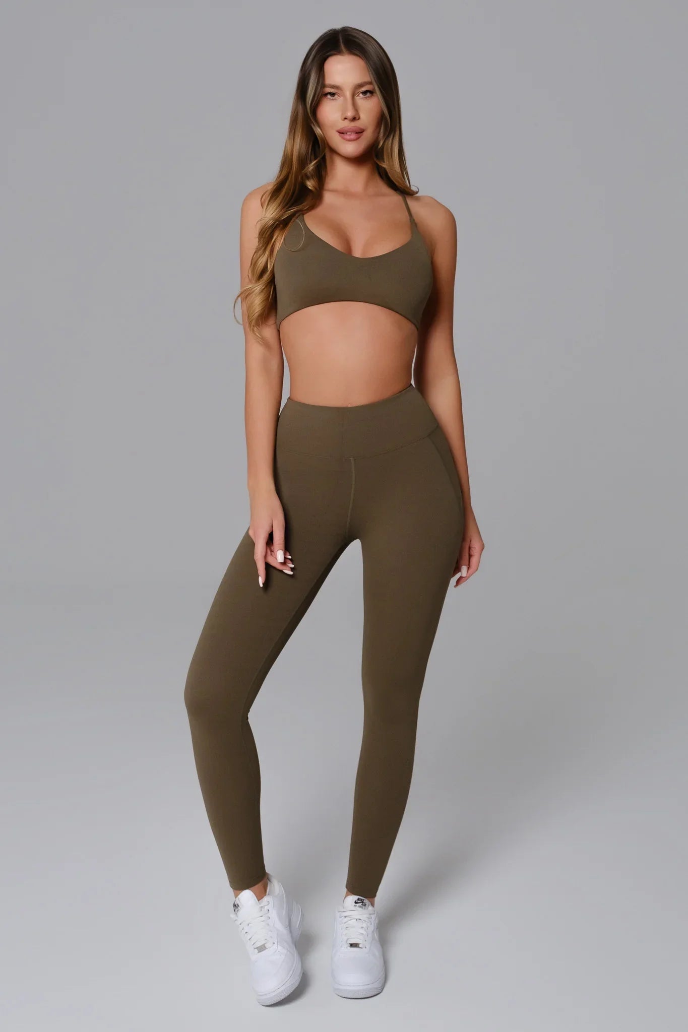 Nicole Leggings - Sagewood