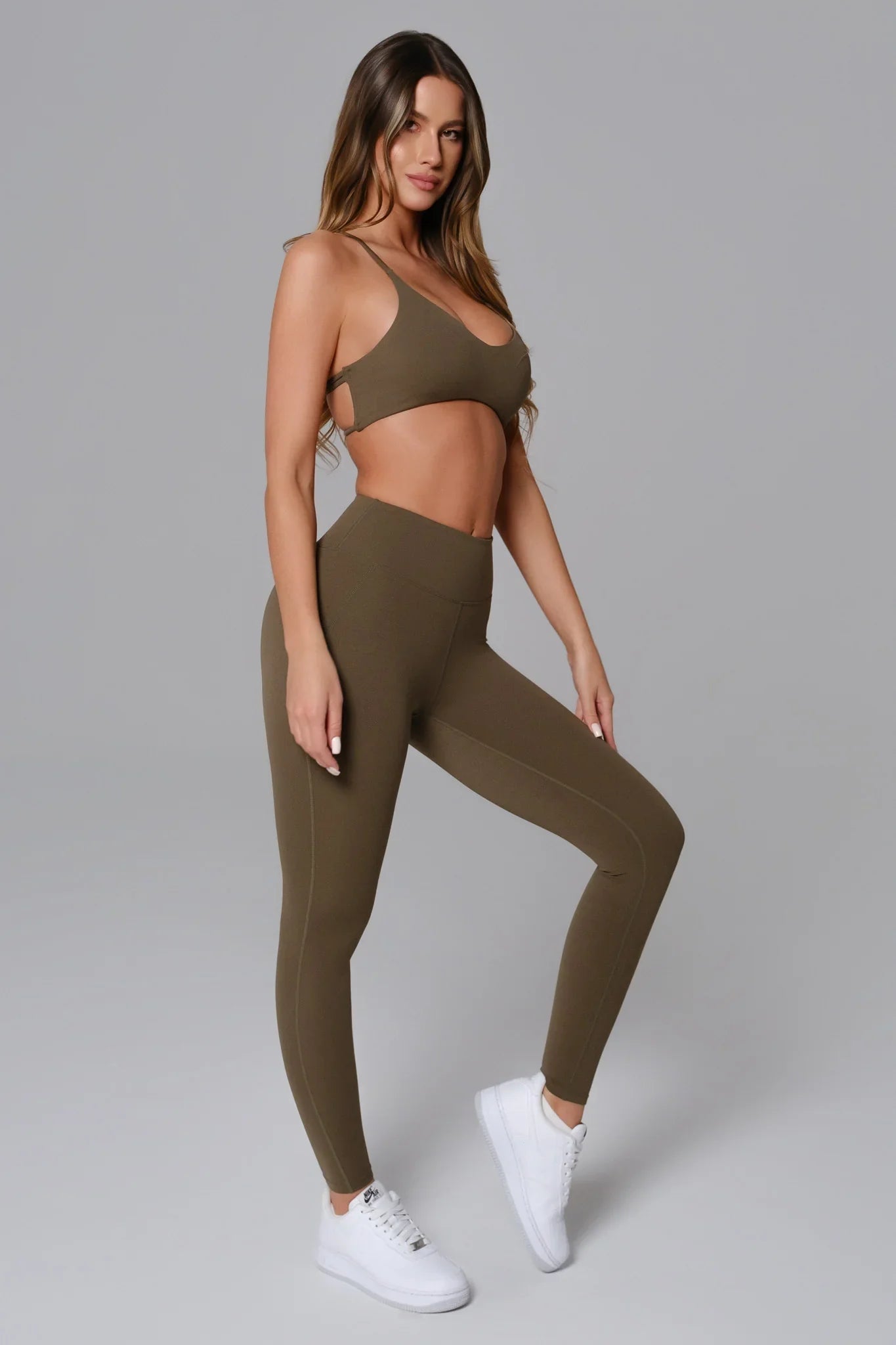 Nicole Leggings - Sagewood
