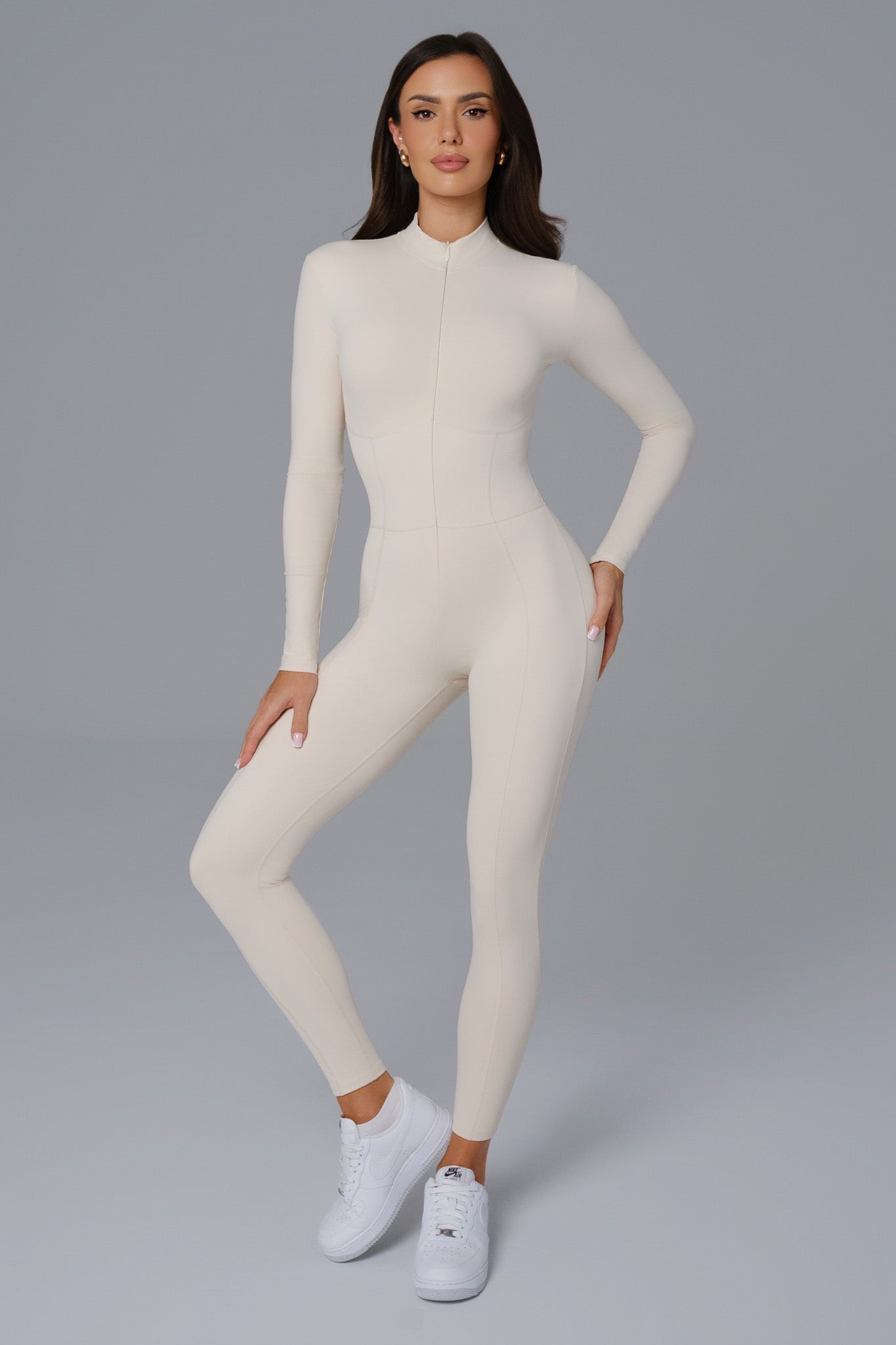 Sienna Winter Jumpsuit - Almond
