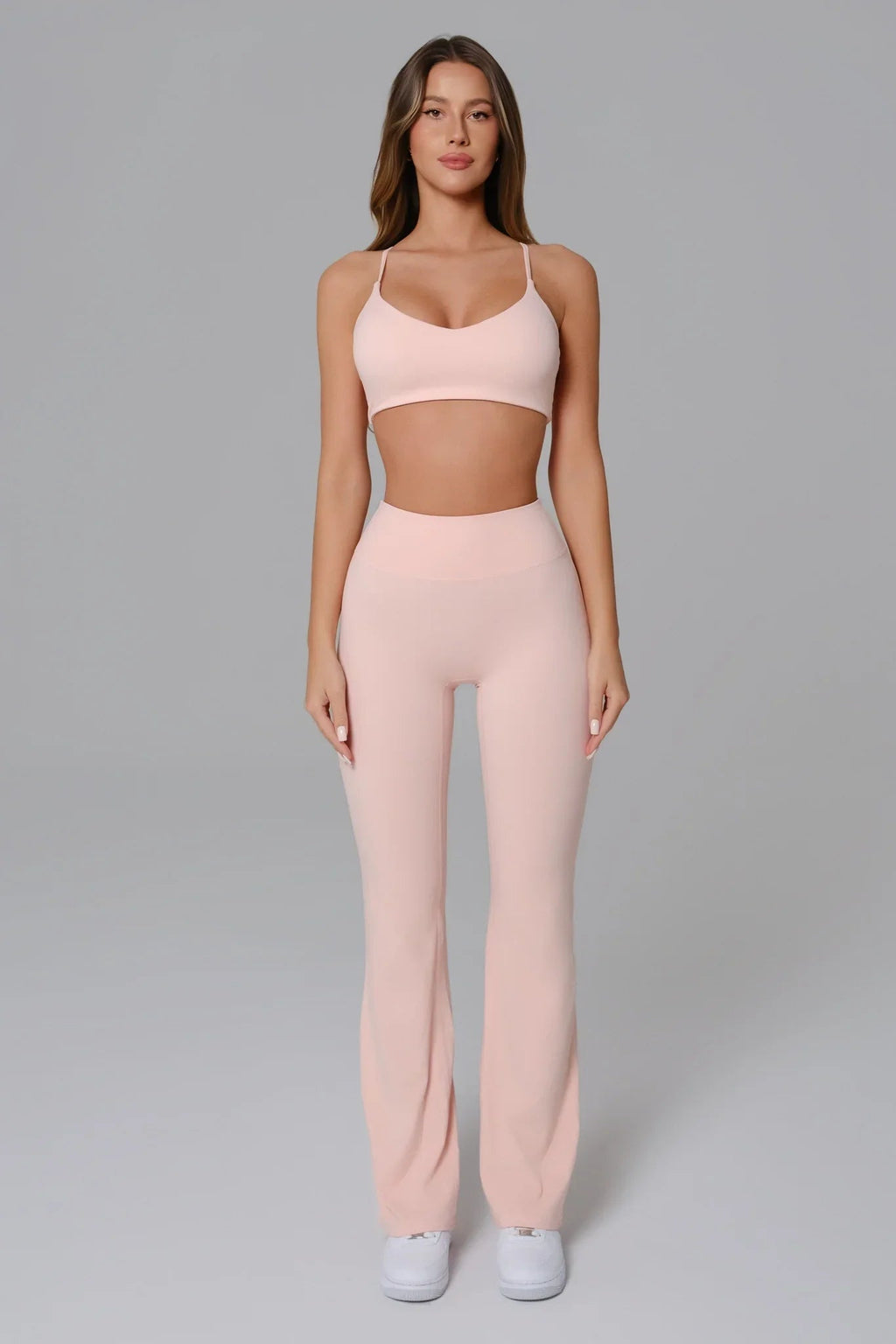 Stacey Sports Bra - Peach
